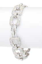 Load image into Gallery viewer, Cubic Zirconia Statement Micro Setting Bracelet
