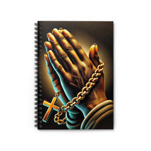 Load image into Gallery viewer, Praying Man Spiral Notebook - Ruled Line
