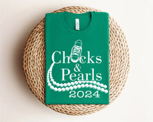 Load image into Gallery viewer, Chucks and Pearls 2024 Unisex Shirt
