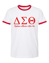 Load image into Gallery viewer, Custom DST 30th Anniversary Ringer Tee
