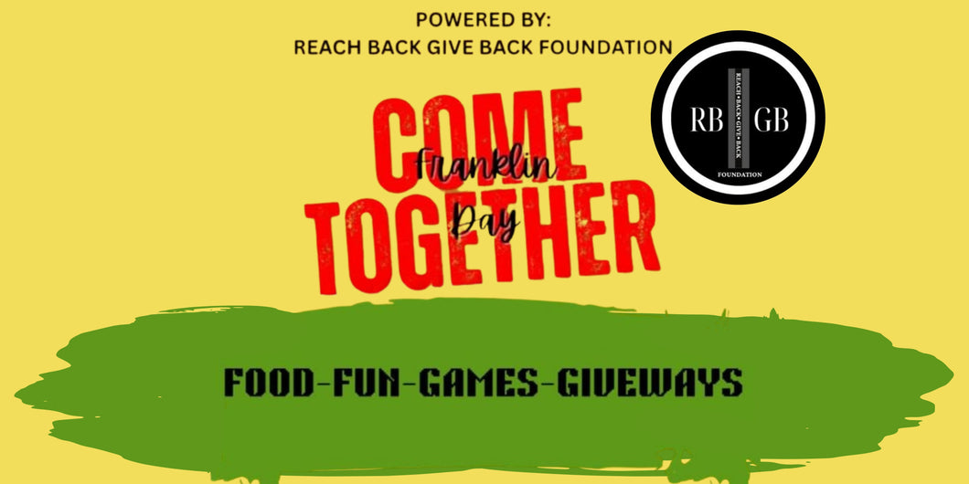 Custom Come Together Day 6'x3' Vinyl Banner