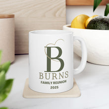 Load image into Gallery viewer, Custom Burns Family 11 oz Mug

