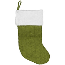 Load image into Gallery viewer, Embroidered Christmas Stocking
