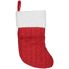 Load image into Gallery viewer, Embroidered Christmas Stocking
