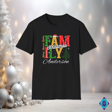 Load image into Gallery viewer, Personalized Family Name Christmas 2025 Making Memories Together
