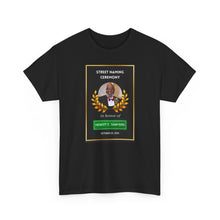 Load image into Gallery viewer, Custom Hewitt Sawyers Street Naming Unisex T-shirt
