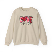 Load image into Gallery viewer, Love Like Jesus Unisex Sweatshirt
