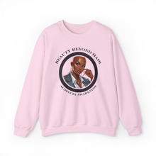 Load image into Gallery viewer, Beauty Beyond Hair Alopecia Awareness Unisex Crewneck Sweatshirt
