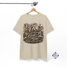Load image into Gallery viewer, Fear Not For I Am With You Christian T-Shirt | Isaiah 41:10 Bible Verse Shirt | Faith-Based Graphic Tee | Inspirational Christian Gift
