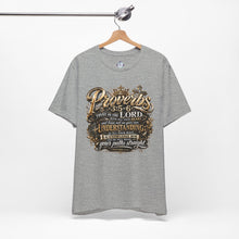 Load image into Gallery viewer, Trust in the Lord Proverbs 3:5-6 Christian T-Shirt | Inspirational Bible Verse Faith Shirt
