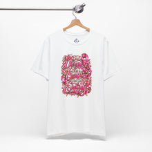 Load image into Gallery viewer, The Diagnosis Was a Chapter, Not the Ending | Breast Cancer Survivor T-Shirt | The Pink Ribbon Collection
