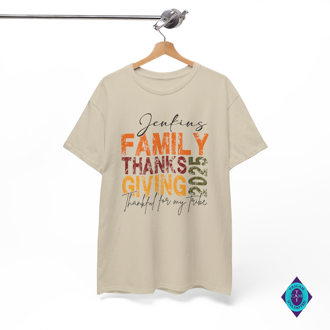 Custom Family Thanksgiving Unisex Shirts
