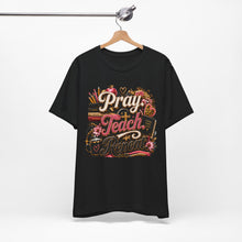 Load image into Gallery viewer, Pray Teach Repeat Teacher Shirt | Christian Teacher T-Shirt | Faith-Based Educator Tee | Back to School Teacher Gift | Inspirational Teacher Apparel
