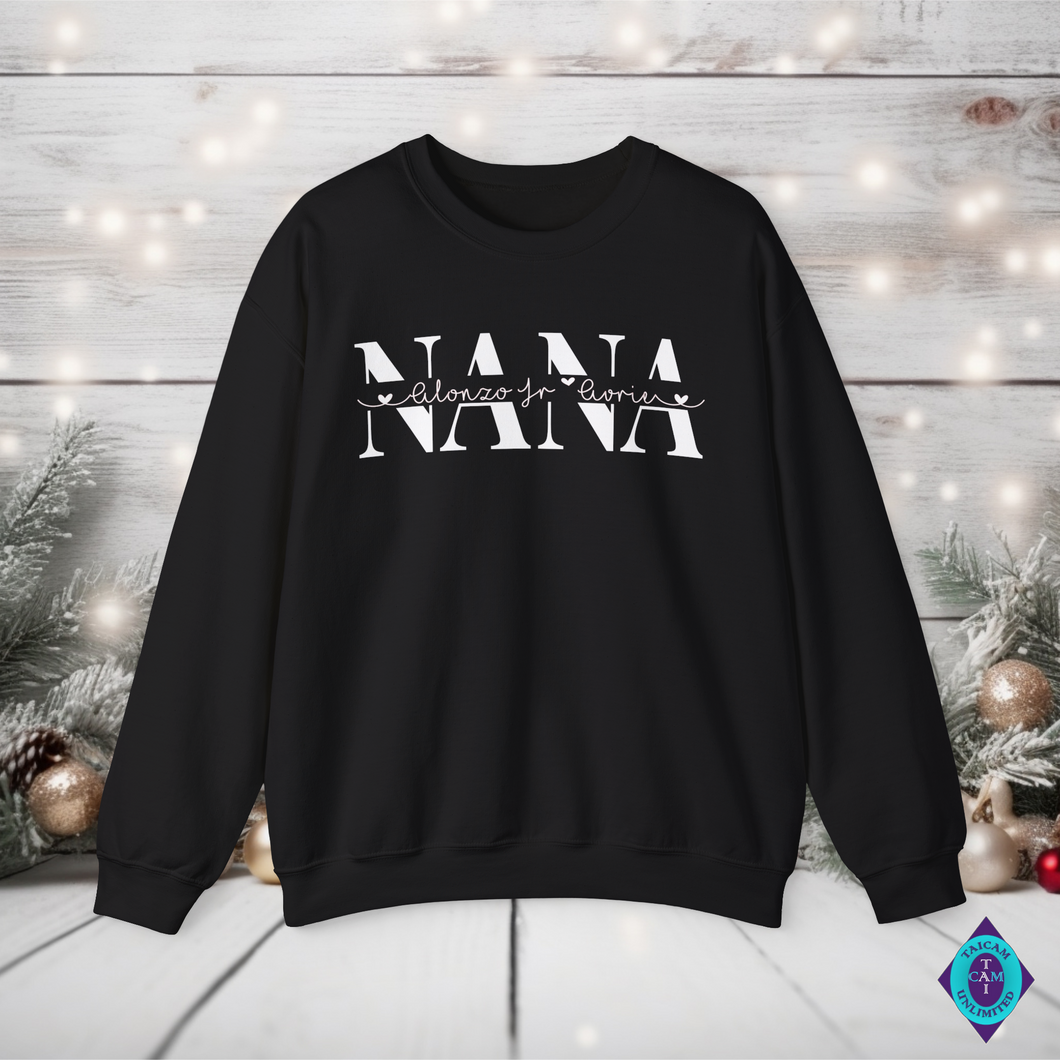 Personalized Nana Unisex Sweatshirt