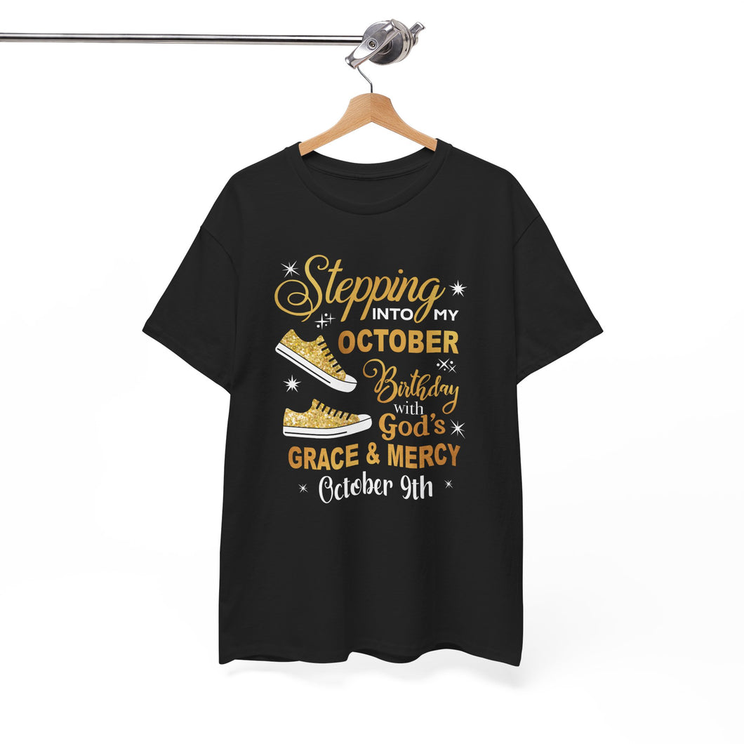 Custom October Birthday T-shirt