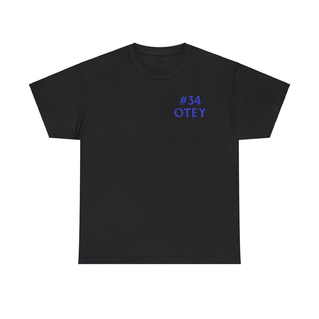 Custom Otey #34 Football T-shirt