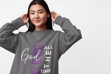 Load image into Gallery viewer, God is Good All the Time – Unisex Heavy Blend™ Crewneck Sweatshirt
