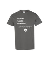 Load image into Gallery viewer, Custom CBSW Worthy Unisex T-shirt
