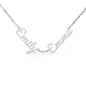 Multiple Name Necklace (No Message Card)