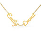 Multiple Name Necklace (No Message Card)