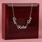 Multiple Name Necklace (No Message Card)