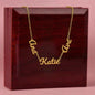 Multiple Name Necklace (No Message Card)