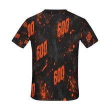 Load image into Gallery viewer, Orangetheory 600th workout Men's All Over Print Crew Neck T-Shirt

