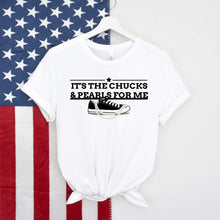 Load image into Gallery viewer, It&#39;s the Chucks and Pearls For Me Unisex Shirt
