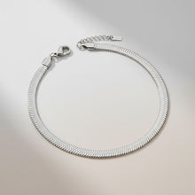 Load image into Gallery viewer, Anklet 8mm Silver Stainless Steel Miami Chain
