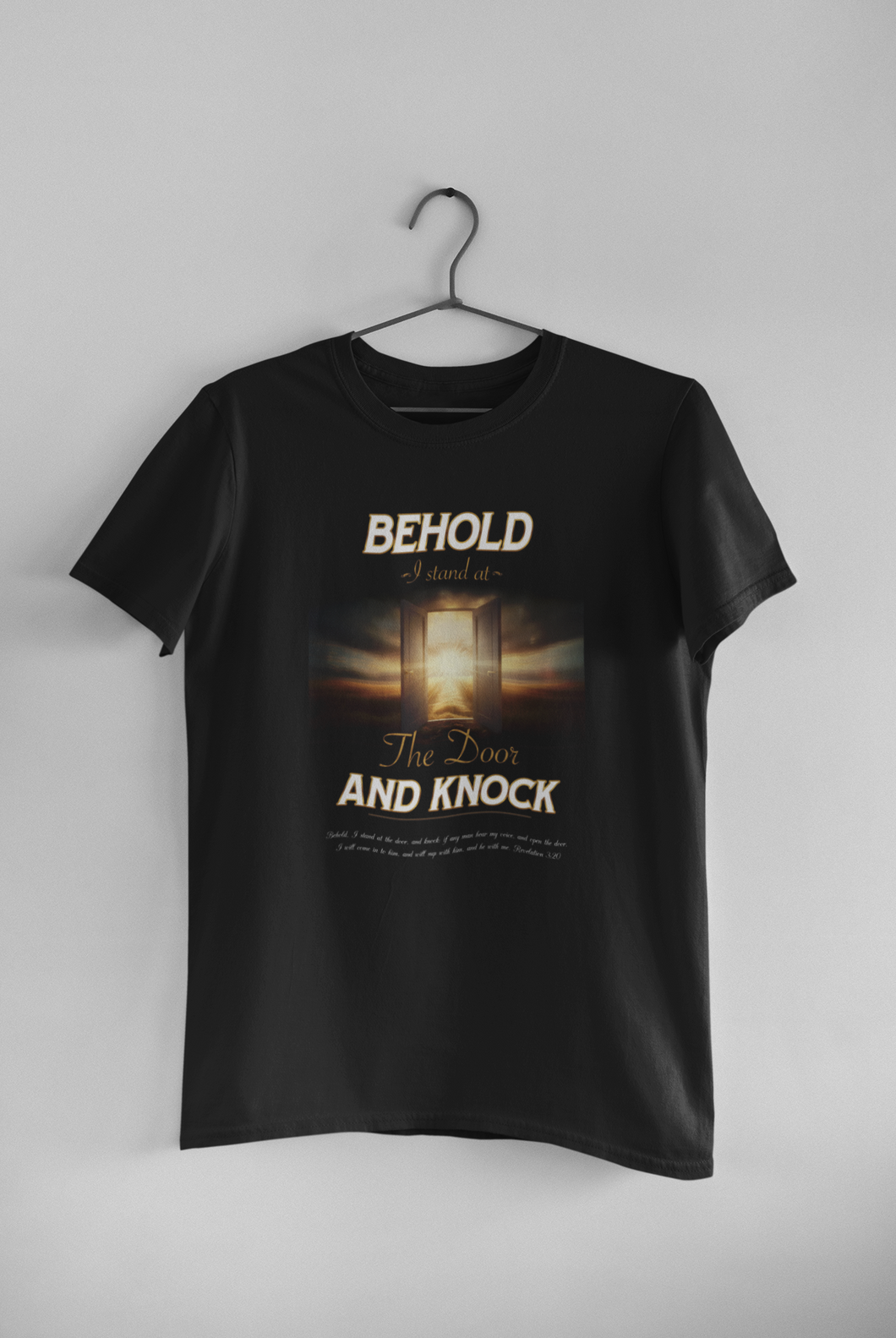 Custom Behold and Knock Unisex T-shirt