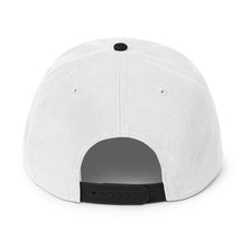 Load image into Gallery viewer, Custom Judah White/Black Snapback Hat
