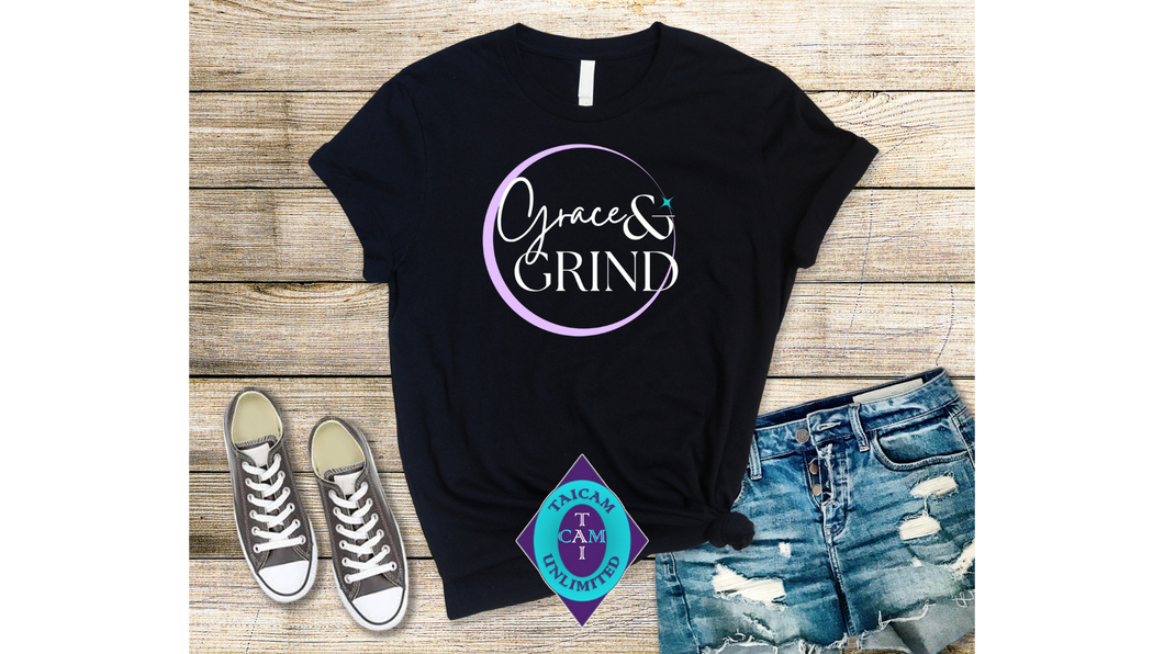Purple Grace & Grind Unisex T-shirt