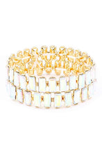 Load image into Gallery viewer, Rectangle Rhinestone Stretch Bracelet
