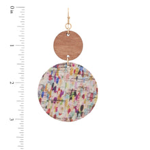 Load image into Gallery viewer, Colorful Round Dangle Earring
