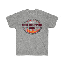 Load image into Gallery viewer, Custom Rib Doctor Black Text Unisex Ultra Cotton T-Shirt
