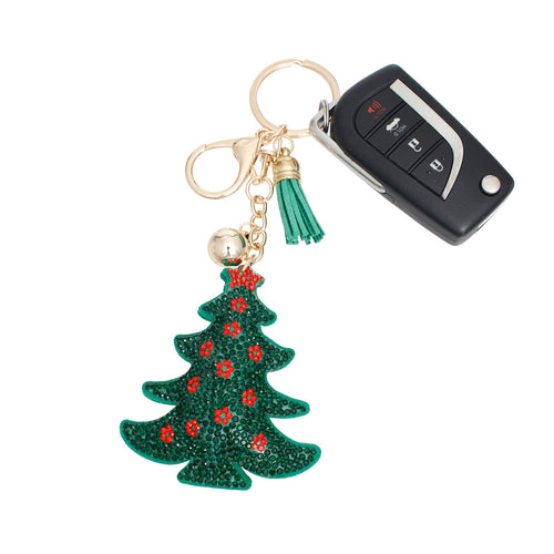 Xmas Tree Keychain Clip