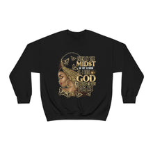 Load image into Gallery viewer, Even In the Midst of My Storm I See God Working For Me Unisex Sweatshirt
